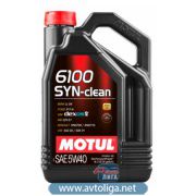 Моторное масло Motul 6100 SYN-CLEAN 5W40